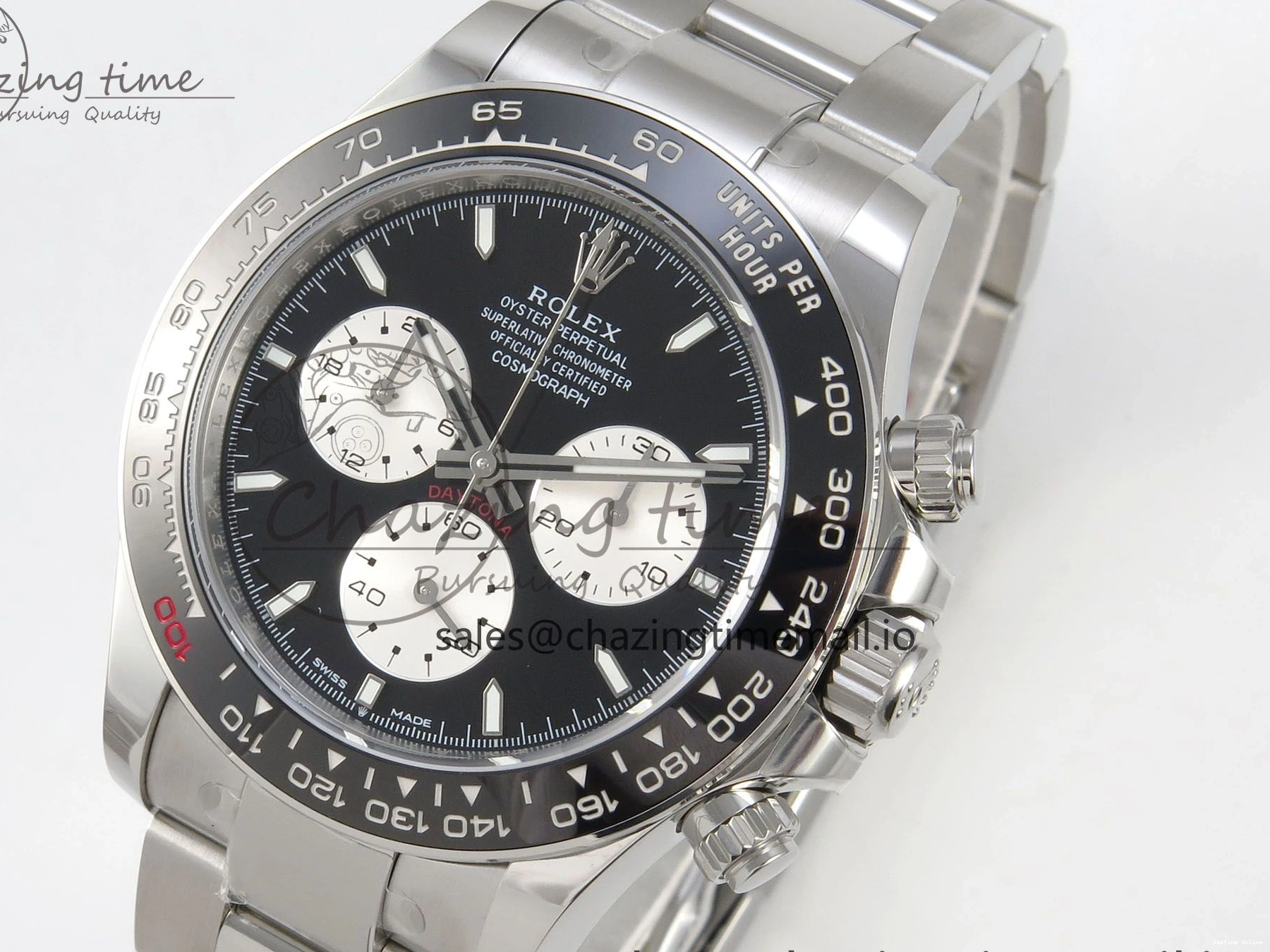 0101 Daytona 126529 Le Mans THBF 904L 1:1 Best Edition on SS Bracelet SH Affordable 227